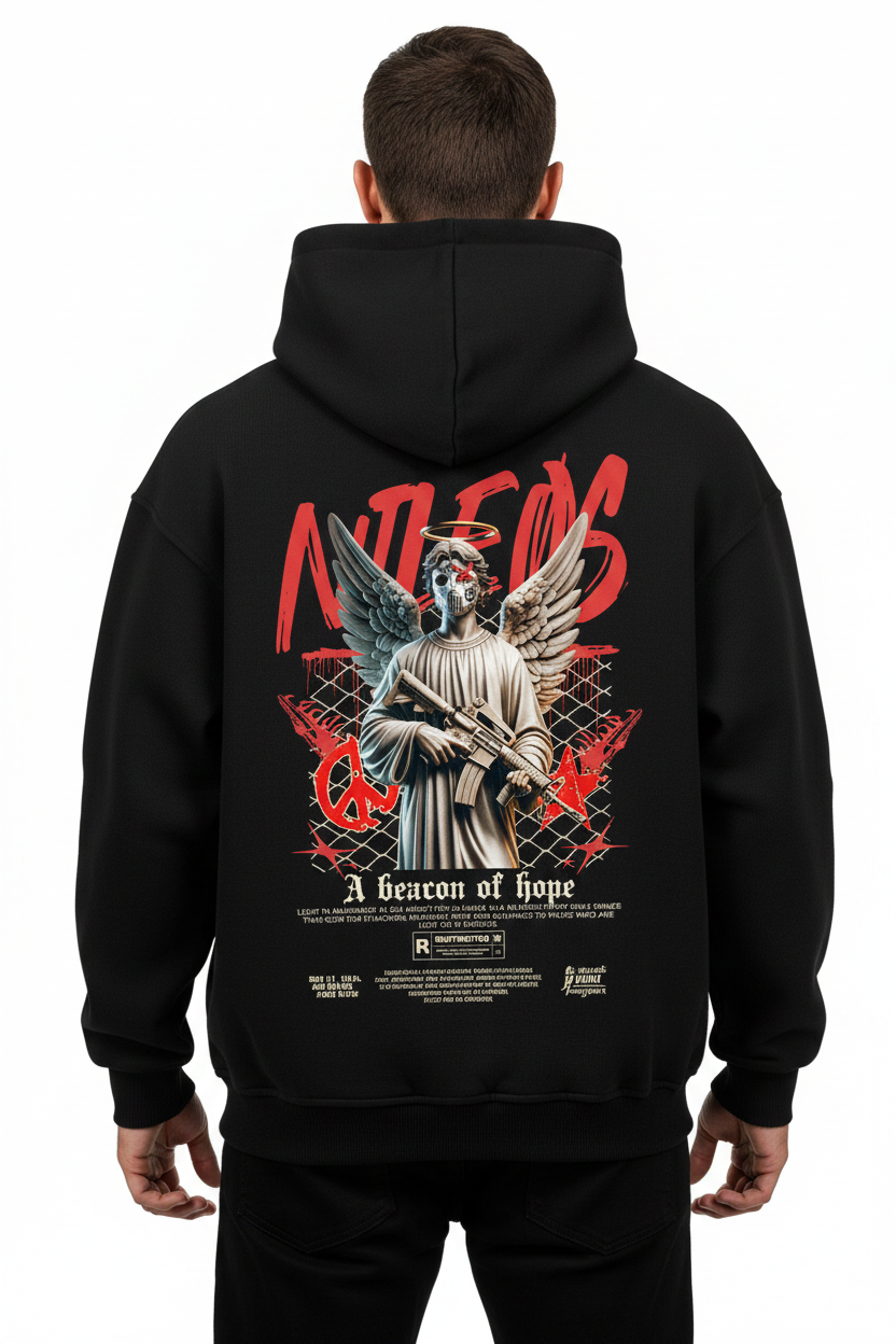 BEΛCON OF HOPE Oversized Hoodie