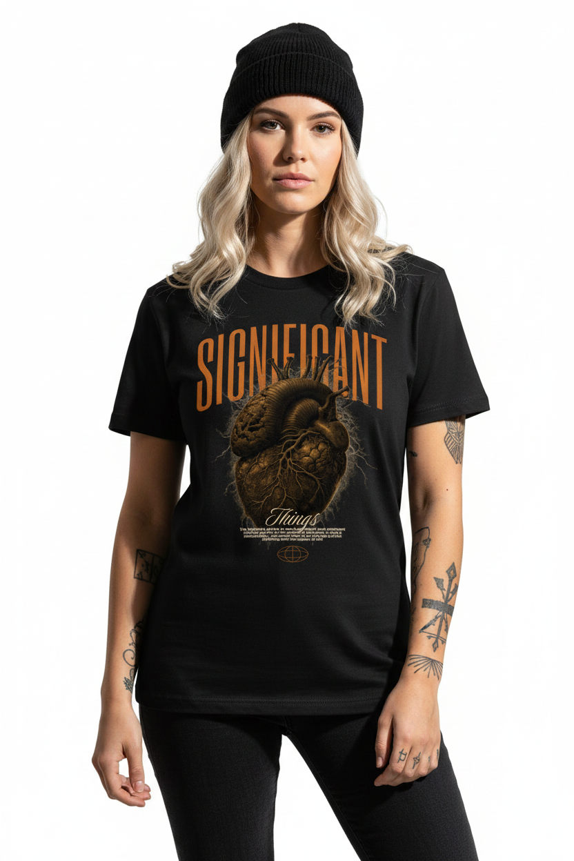 Heart Premium Organic Shirt Women