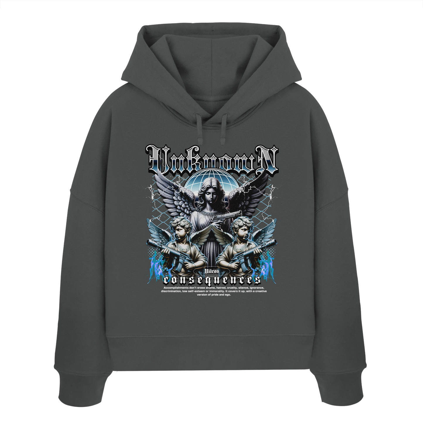 UNKØNSEQ - Womens Organic Boxcut Hoodie
