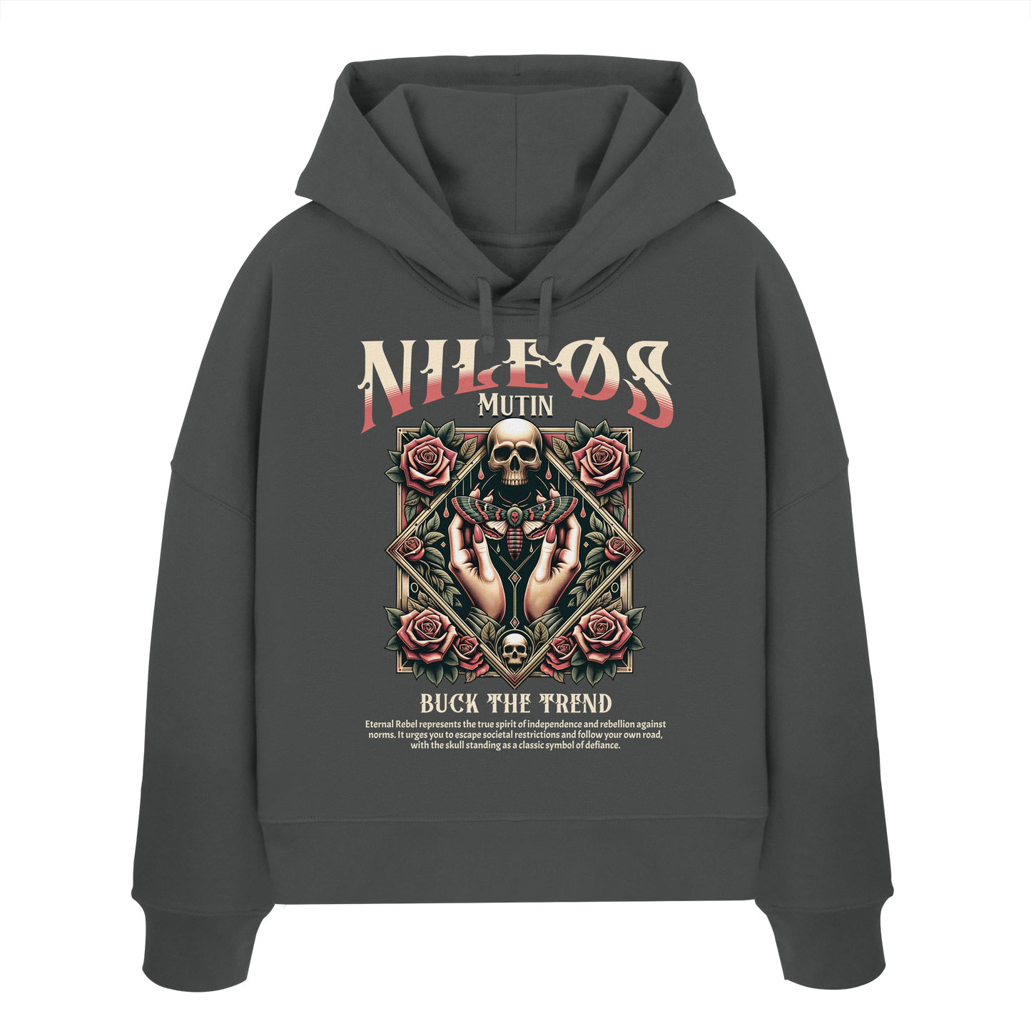 Mutin - Womens Organic Boxcut Hoodie