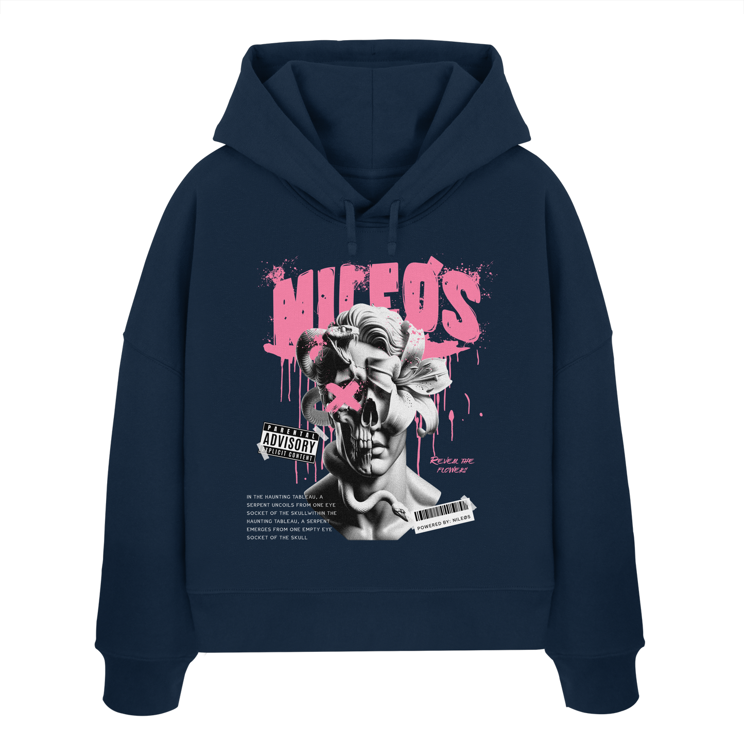 DEADBLØØM - Womens Organic Boxcut Hoodie