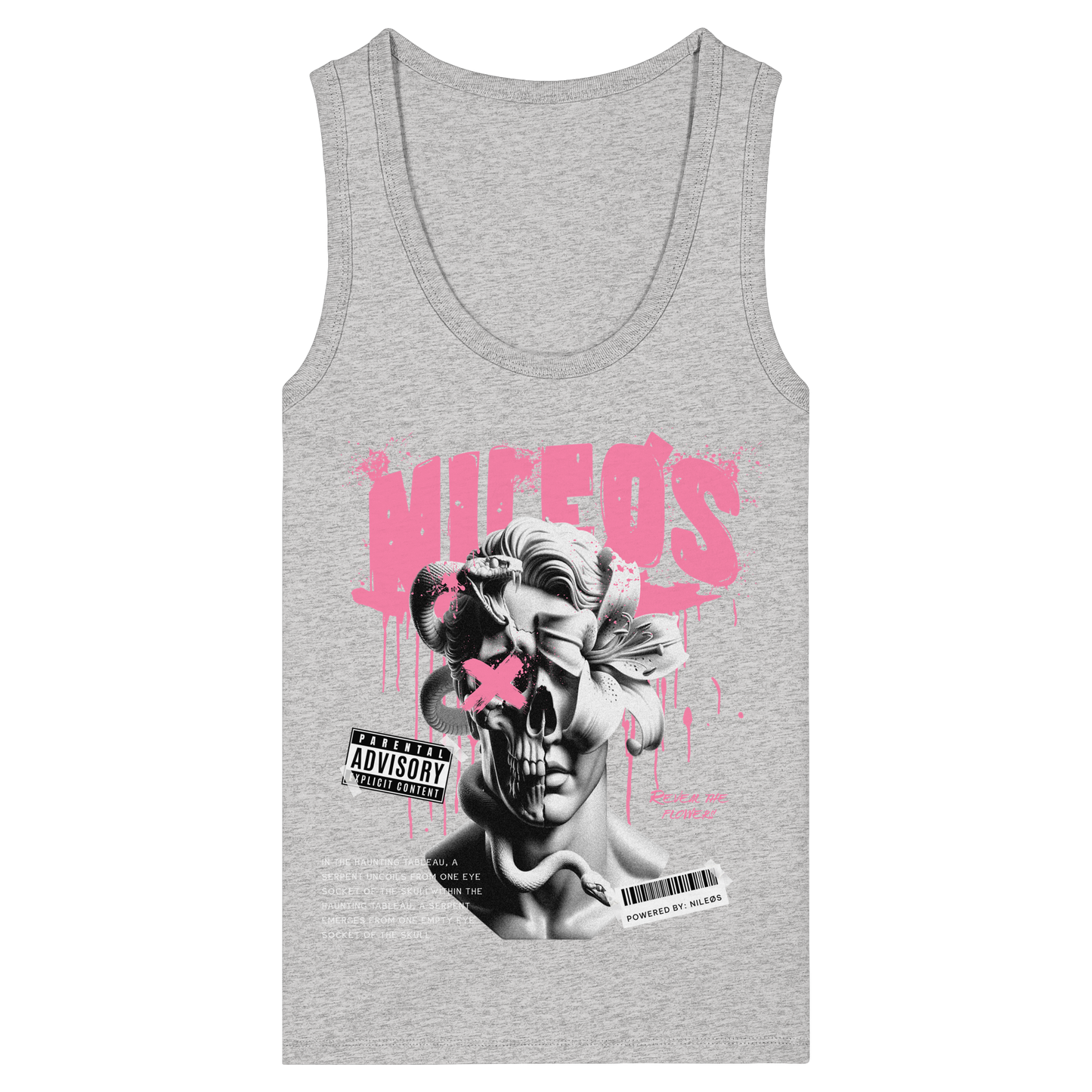 DEADBLØØM - Womens Organic Fitted Tank Top