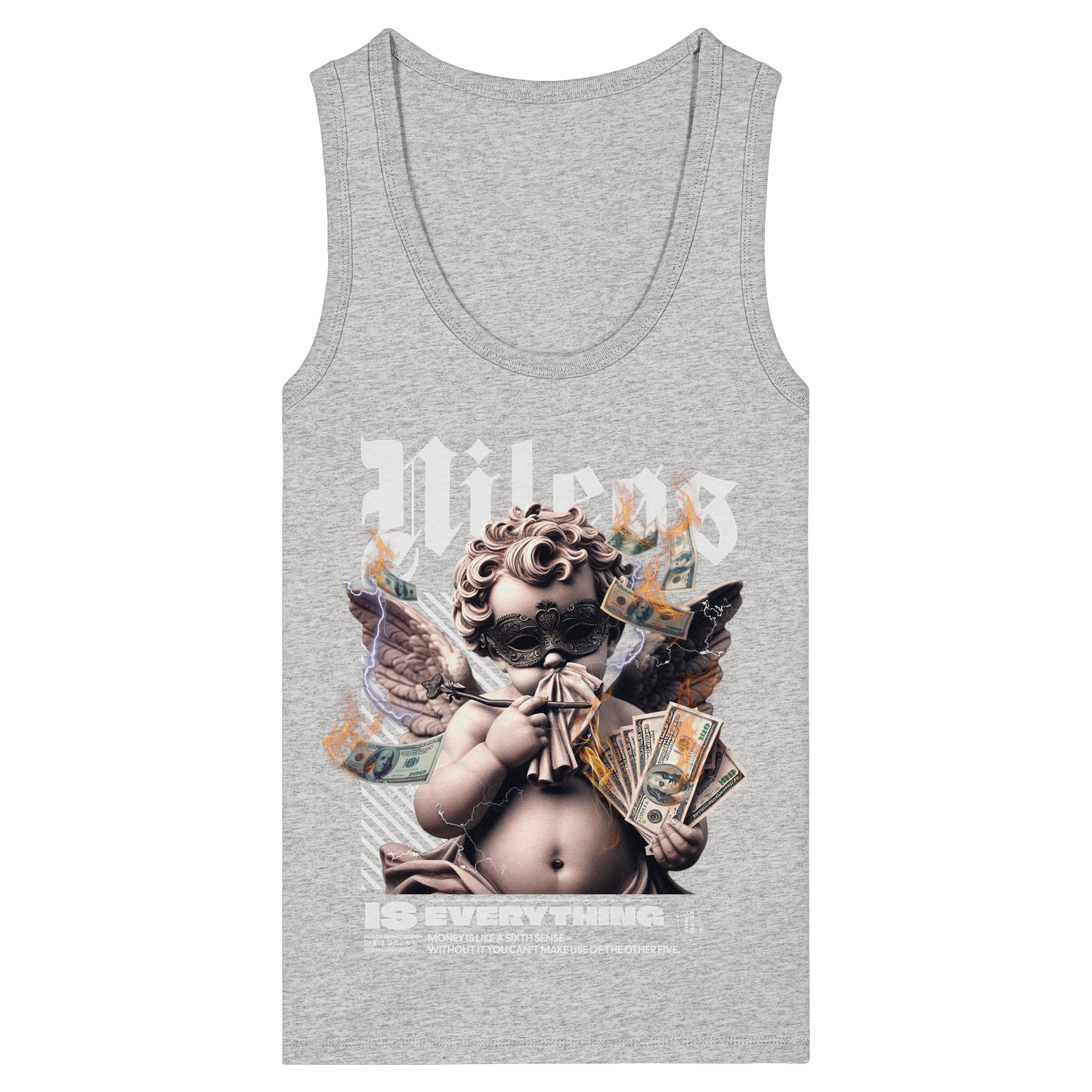 SIXTH SENSE - Womens Organic Fitted Tank Top