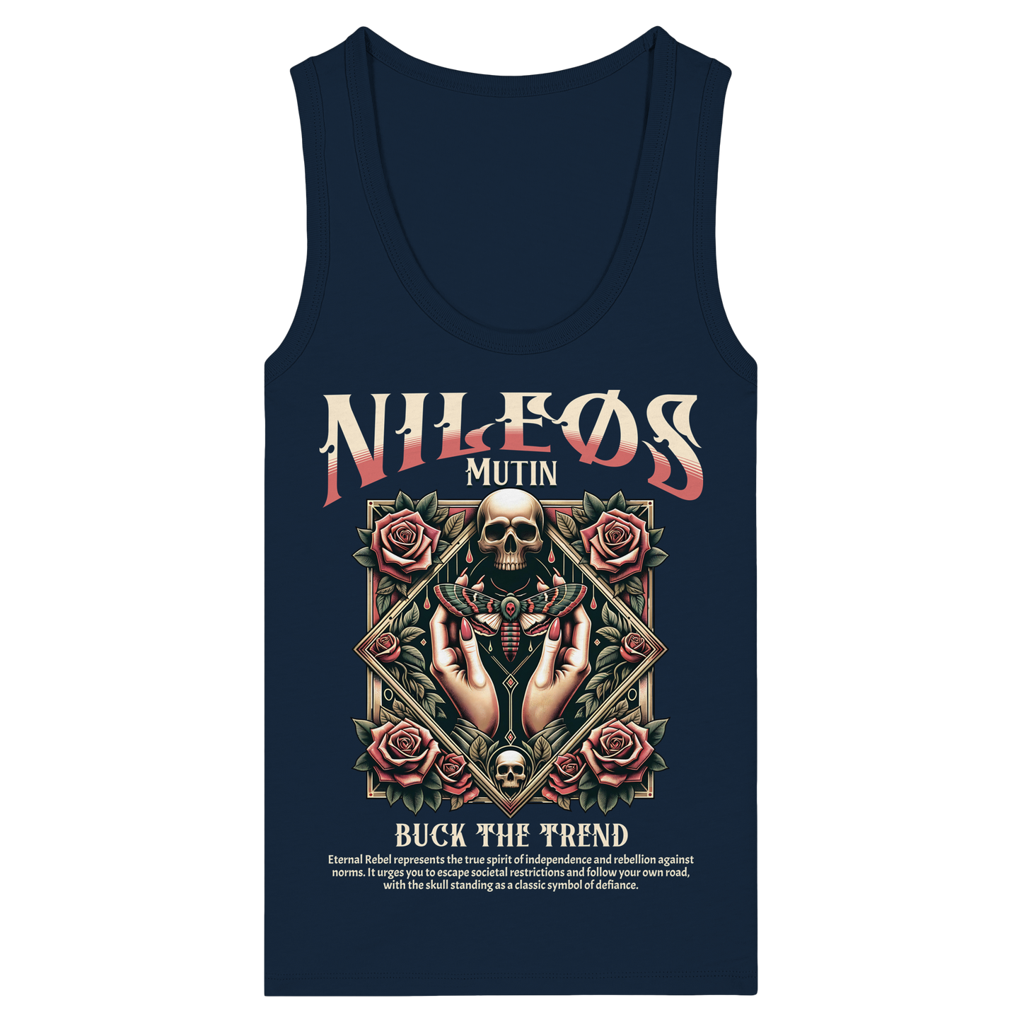 Mutin - Womens Organic Fitted Tank Top