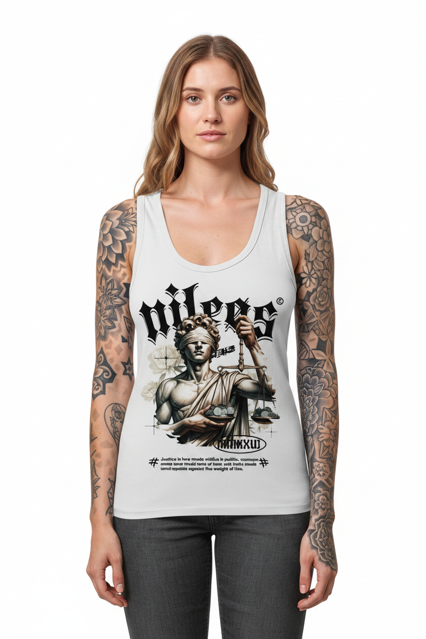 Justice - Womens Organic Fitted Tank Top