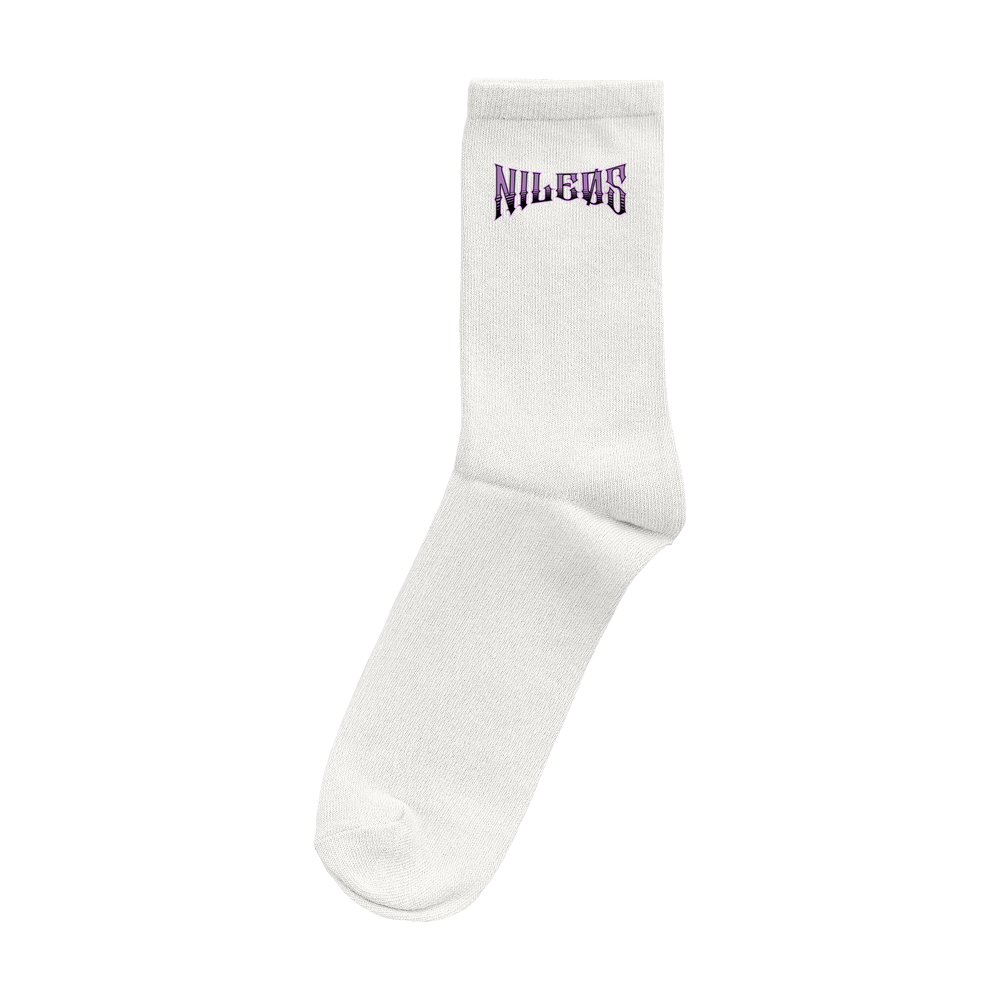 Nileos Socken in Weiß – Ansicht 1