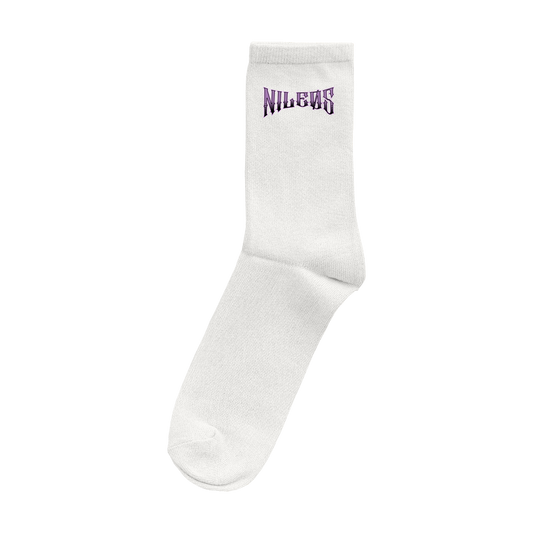 Nileos Socken in Weiß – Ansicht 1