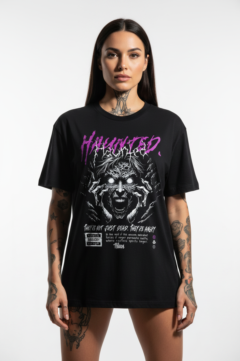 Haunted Premium Organic Shirt Women