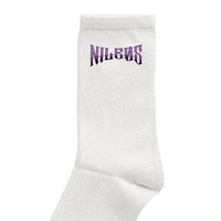 Nileos Socken in Weiß – Ansicht 2 – Miniaturansicht 2