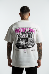 VANDALISM Oversized Shirt mit Backprint – Miniaturansicht 1