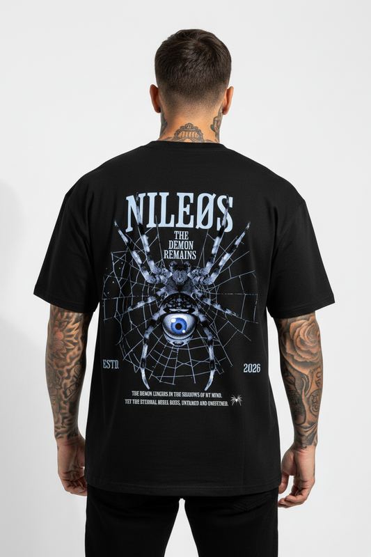 Demon Remains Oversized Shirt mit Backprint