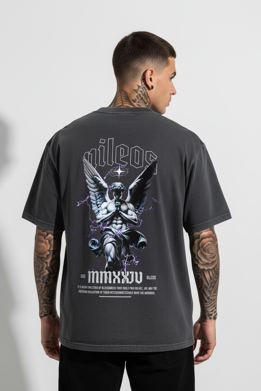 Radiant Oversized Shirt mit Backprint