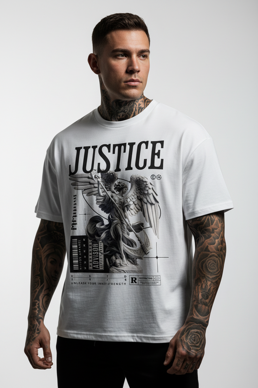 STRENGTH Oversized Shirt mit Frontprint