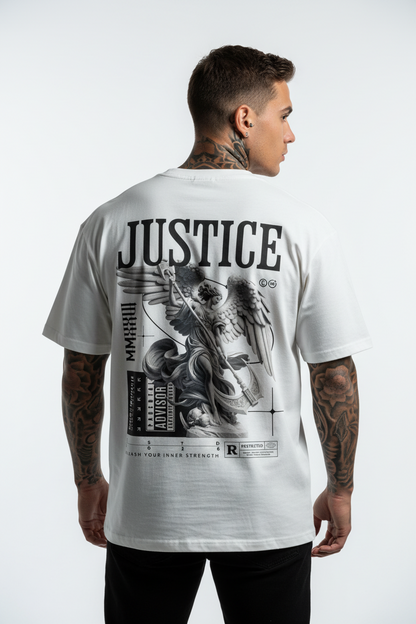 STRENGTH Oversized Shirt mit Backprint