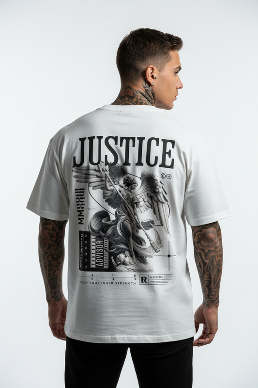 STRENGTH Oversized Shirt mit Backprint