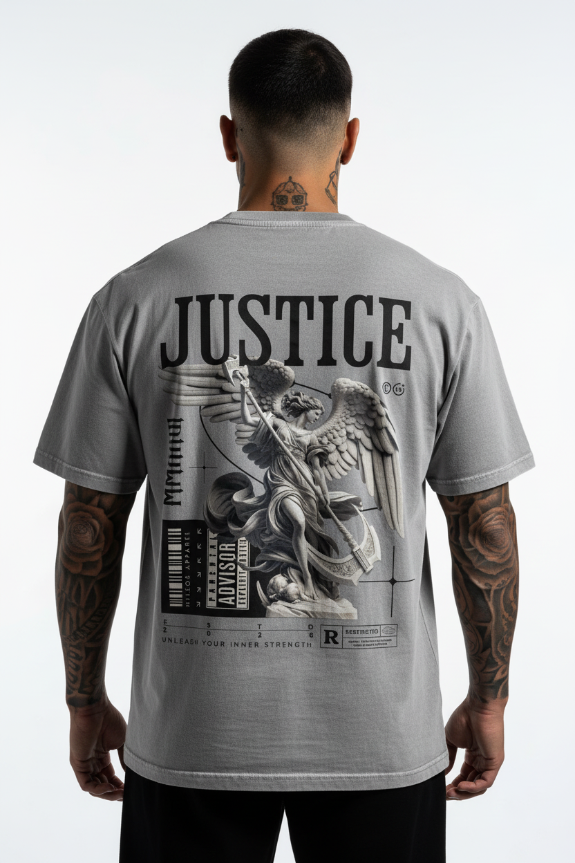STRENGTH Oversized Shirt mit Backprint