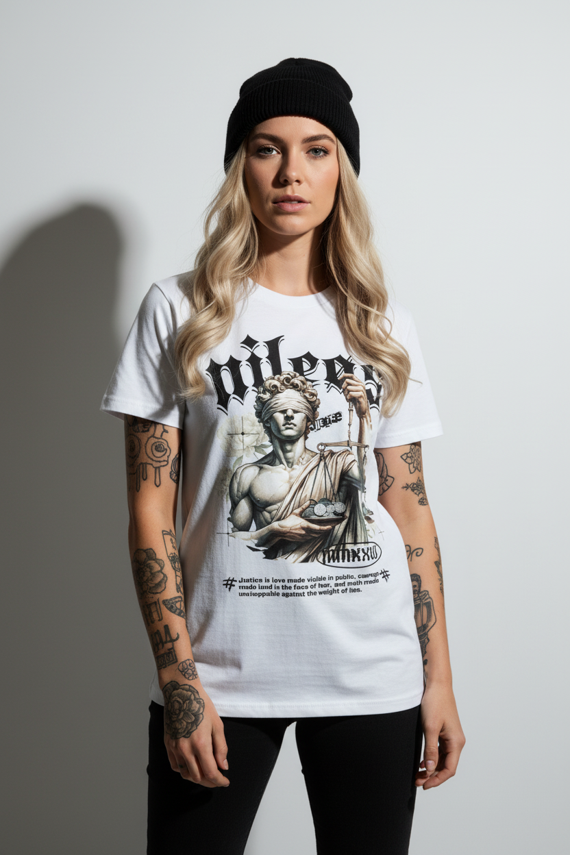 JUSTICE Basic Shirt Unisex