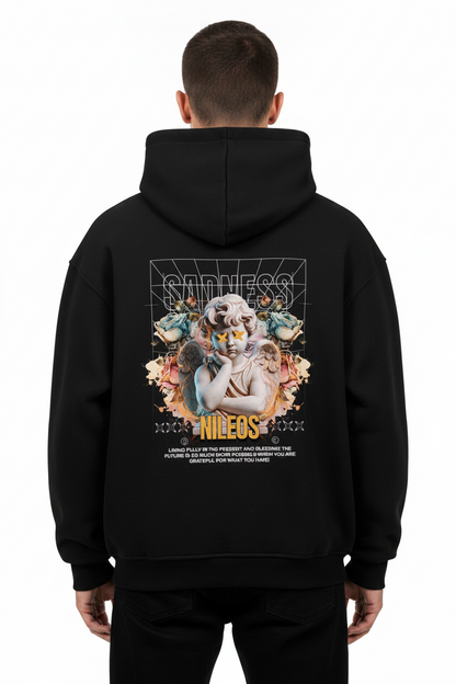 SAD ANGELS Oversized Hoodie