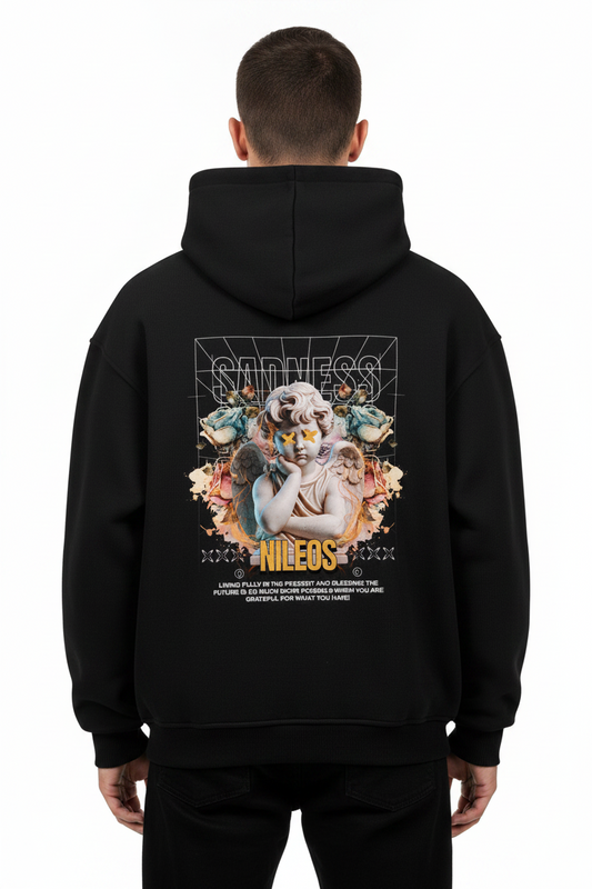 SAD ANGELS Oversized Hoodie