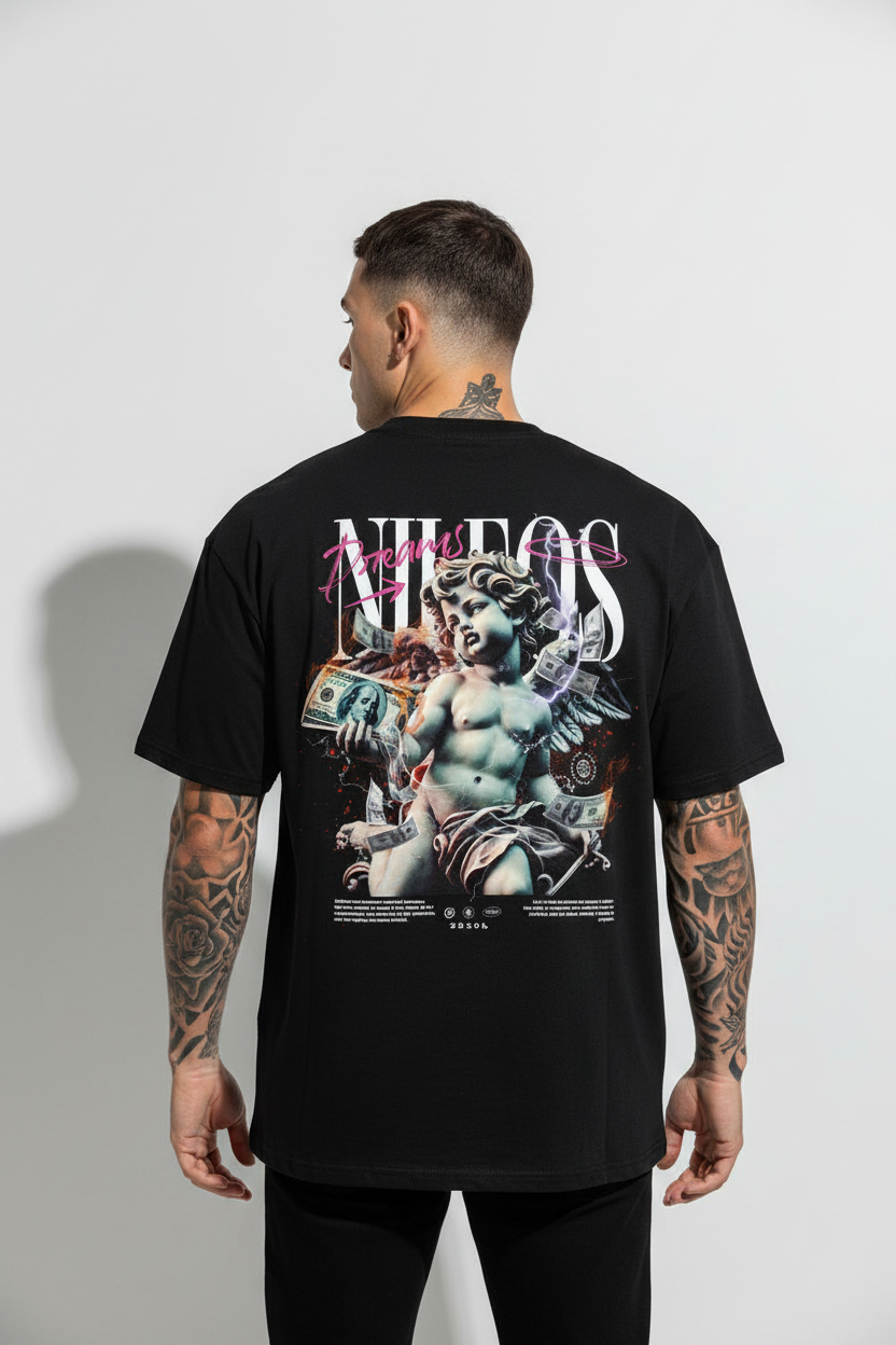 DREAMS Oversized Shirt mit Backprint