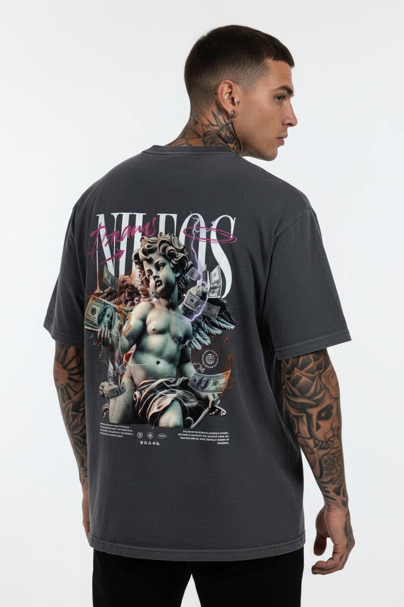 DREAMS Oversized Shirt mit Backprint
