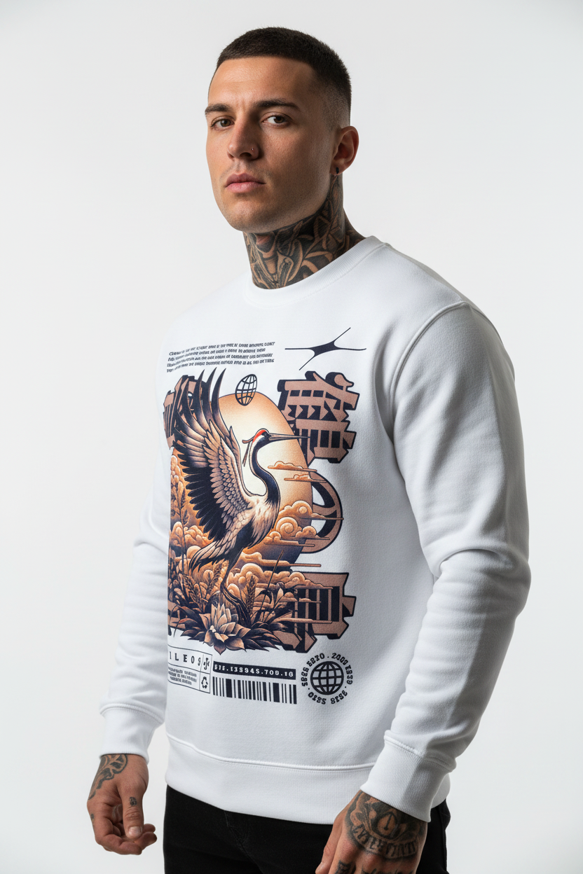 Cranes Classic Sweatshirt