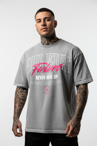 Better Future Oversized Shirt mit Frontprint – Miniaturansicht 4