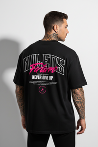 Better Future Oversized Shirt mit Backprint – Miniaturansicht 1