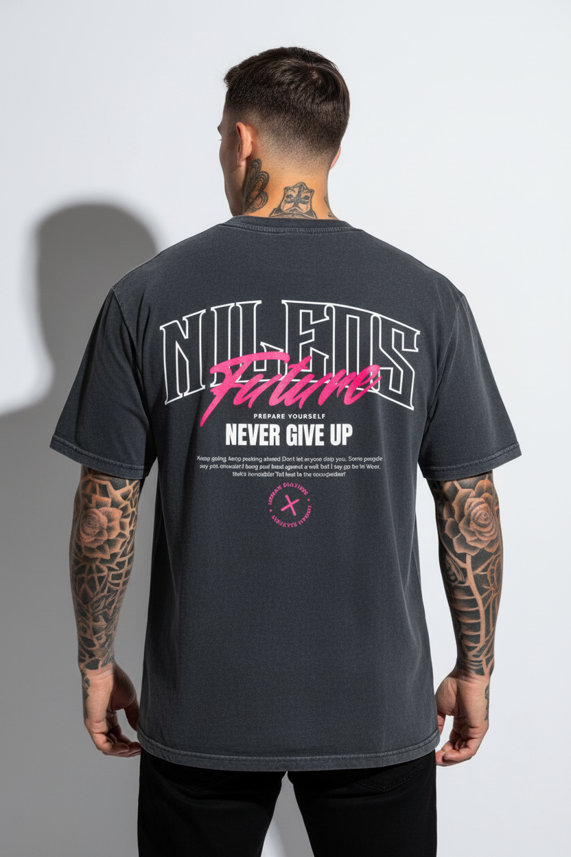 Better Future Oversized Shirt mit Backprint