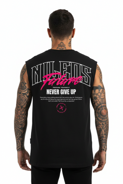 Better Future Sleeveless Oversized Tee mit Backprint
