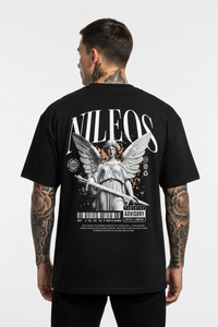 Battle God Oversized Shirt mit Backprint – Miniaturansicht 1
