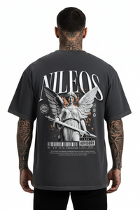 Battle God Oversized Shirt mit Backprint – Miniaturansicht 2