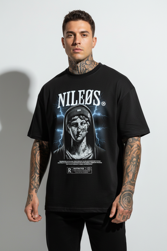 NOBLE ASPIRATIONS Oversized Shirt mit Frontprint