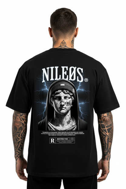 NOBLE ASPIRATIONS Oversized Shirt mit Backprint