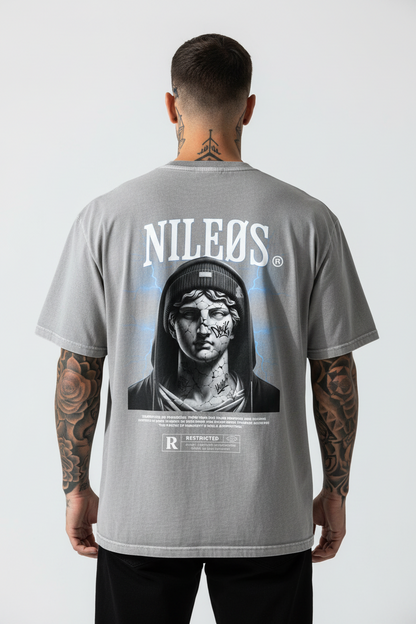 NOBLE ASPIRATIONS Oversized Shirt mit Backprint