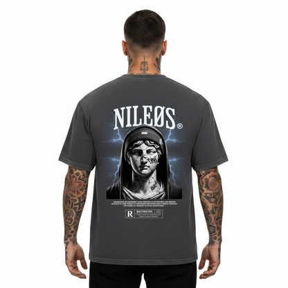 NOBLE ASPIRATIONS Oversized Shirt mit Backprint