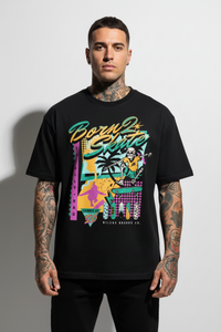 Born 2 Skate Oversized Shirt mit Frontprint – Miniaturansicht 1