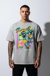 Born 2 Skate Oversized Shirt mit Frontprint – Miniaturansicht 3