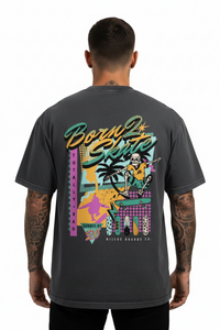 Born 2 Skate Oversized Shirt mit Backprint – Miniaturansicht 2