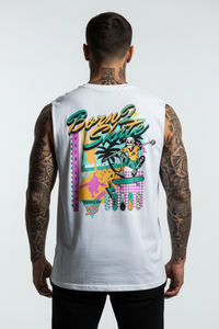 Born 2 Skate Sleeveless Oversized Tee mit Backprint – Miniaturansicht 3