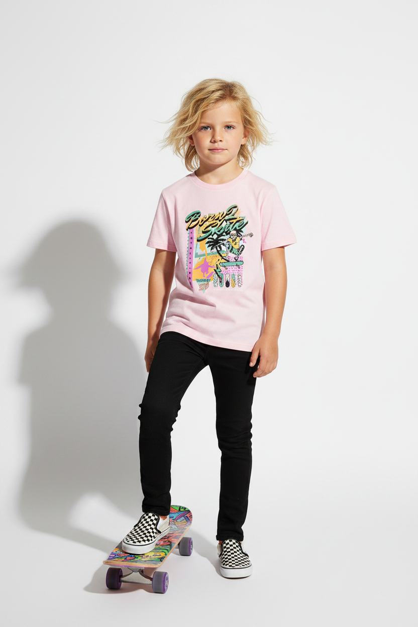 Born 2 Skate Premium Organic Shirt Kids