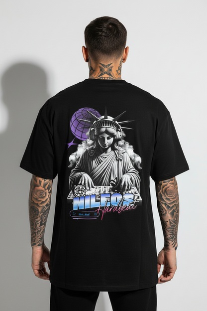 Hardbeat Oversized Shirt mit Backprint