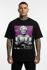 Skating Monarch Oversized Shirt mit Frontprint – NILEOS, Produktfoto 1 – Miniaturansicht 2