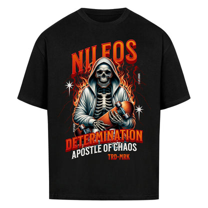 Determination Oversized Shirt mit Frontprint – NILEOS, Farbe Schwarz