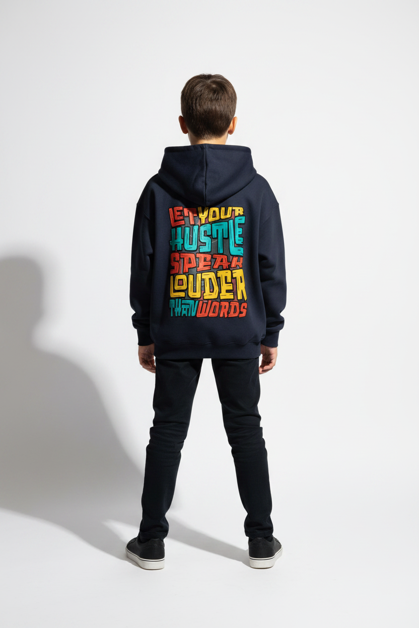 Hustle Louder Classic Hoodie Kinder
