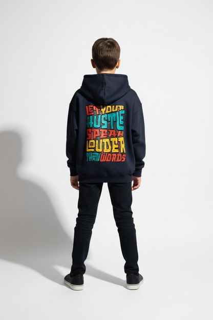 Hustle Louder Classic Hoodie Kinder