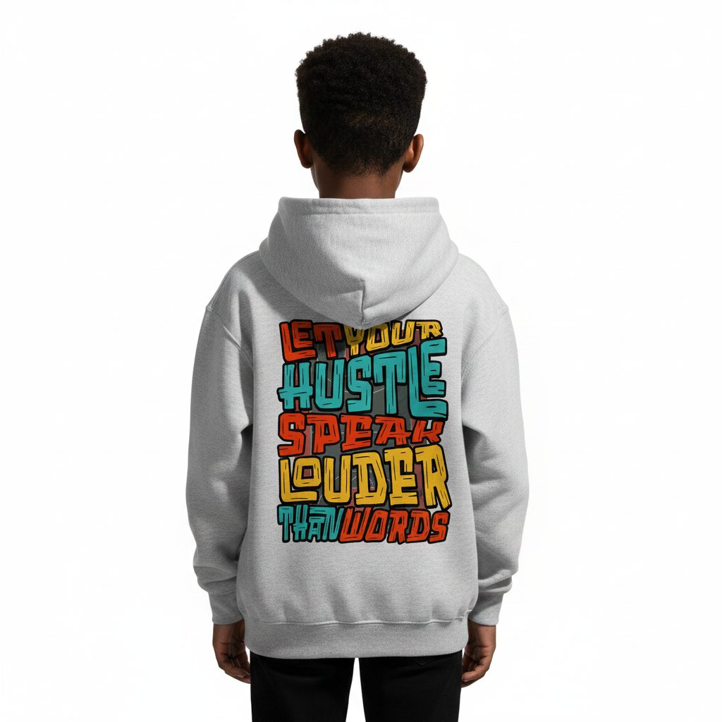Hustle Louder Classic Hoodie Kinder