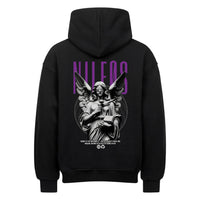 ADIRE ⟡ LABORES Oversized Hoodie – NILEOS, Farbe Schwarz – Miniaturansicht 2