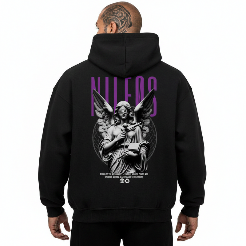 ADIRE ⟡ LABORES Oversized Hoodie – NILEOS, Produktfoto 1