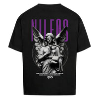 ADIRE ⟡ LABORES  Oversized Shirt mit Backprint – NILEOS, Farbe Schwarz – Miniaturansicht 4